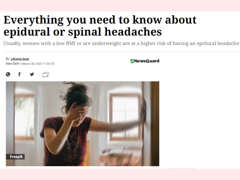 Everything you need to know about epidural or spinal headaches