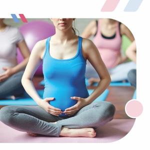 Maternal wellness in pregnancy through yoga - Motherhood Hospital India.