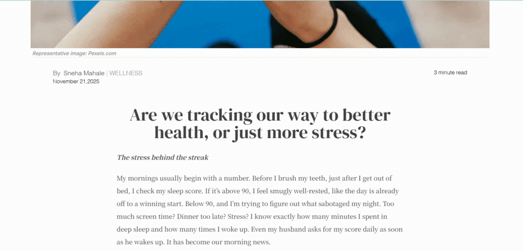 tracking our way to health