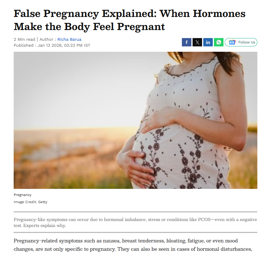False Pregnancy Explained: When Hormones Make the Body Feel Pregnant