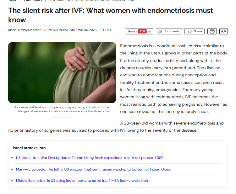 The silent risk after IVF: What women with endometriosis mus ..