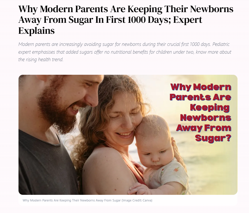 Why modern parents